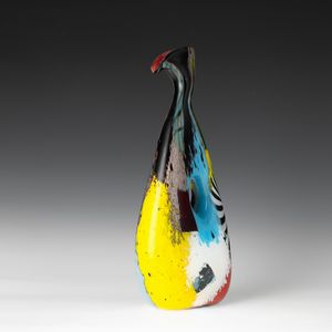 Dino Martens (1894-1970) : Vetreria Aureliano Toso, Murano 1950 ca  - Asta Vetri di Murano del '900 - Associazione Nazionale - Case d'Asta italiane