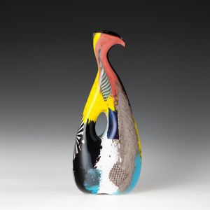 Dino Martens (1894-1970) : Vetreria Aureliano Toso, Murano 1950 ca  - Asta Vetri di Murano del '900 - Associazione Nazionale - Case d'Asta italiane