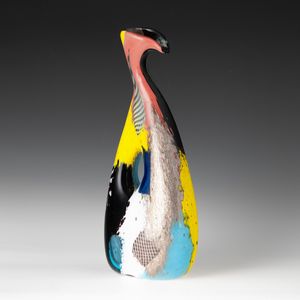 Dino Martens (1894-1970) : Vetreria Aureliano Toso, Murano 1950 ca  - Asta Vetri di Murano del '900 - Associazione Nazionale - Case d'Asta italiane