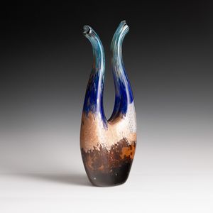 Dino Martens (1894-1970) : Vetreria Aureliano Toso, Murano 1950 ca  - Asta Vetri di Murano del '900 - Associazione Nazionale - Case d'Asta italiane