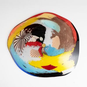 Dino Martens (1894-1970) : Vetreria Aureliano Toso, Murano 1950 ca  - Asta Vetri di Murano del '900 - Associazione Nazionale - Case d'Asta italiane