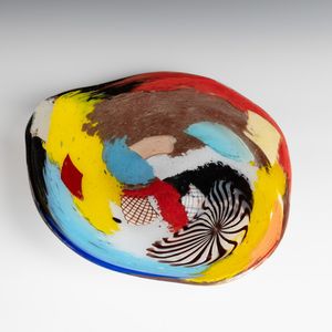 Dino Martens (1894-1970) : Vetreria Aureliano Toso, Murano 1950 ca  - Asta Vetri di Murano del '900 - Associazione Nazionale - Case d'Asta italiane