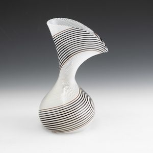 Dino Martens (1894-1970) : Vetreria Aureliano Toso, Murano 1950 ca  - Asta Vetri di Murano del '900 - Associazione Nazionale - Case d'Asta italiane