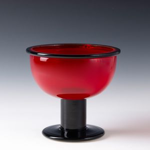 ETTORE SOTTSASS : Vistosi, Murano 1977  - Asta Vetri di Murano del '900 - Associazione Nazionale - Case d'Asta italiane