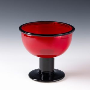 ETTORE SOTTSASS : Vistosi, Murano 1977  - Asta Vetri di Murano del '900 - Associazione Nazionale - Case d'Asta italiane