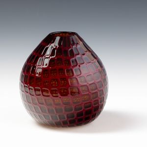 Carlo Scarpa : (da un modello di)<BR>Murano XX secolo<BR>  - Asta Vetri di Murano del '900 - Associazione Nazionale - Case d'Asta italiane