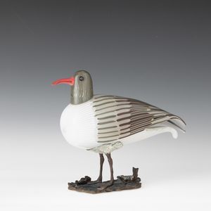 TONI ZUCCHERI - Venini, Murano 1989 Gabbiano