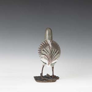 TONI ZUCCHERI : Venini, Murano 1989 Gabbiano  - Asta Vetri di Murano del '900 - Associazione Nazionale - Case d'Asta italiane