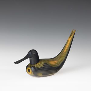 TONI ZUCCHERI : Venini, Murano 1998 Fischione  - Asta Vetri di Murano del '900 - Associazione Nazionale - Case d'Asta italiane