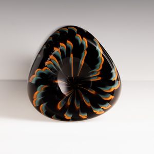 JAMES CARPENTER : Venini, Murano 1981  - Asta Vetri di Murano del '900 - Associazione Nazionale - Case d'Asta italiane