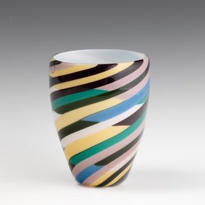 Laura Diaz de Santillana : Venini, Murano 1990  - Asta Vetri di Murano del '900 - Associazione Nazionale - Case d'Asta italiane