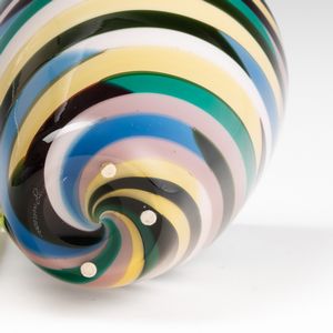 Laura Diaz de Santillana : Venini, Murano 1990  - Asta Vetri di Murano del '900 - Associazione Nazionale - Case d'Asta italiane