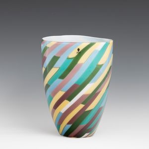 Laura Diaz de Santillana : Venini, Murano 1981  - Asta Vetri di Murano del '900 - Associazione Nazionale - Case d'Asta italiane