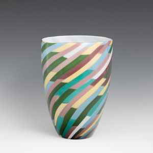 Laura Diaz de Santillana : Venini, Murano 1981  - Asta Vetri di Murano del '900 - Associazione Nazionale - Case d'Asta italiane