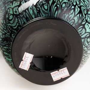 Vittorio Ferro : Vetreria de Majo, Murano 1990  - Asta Vetri di Murano del '900 - Associazione Nazionale - Case d'Asta italiane