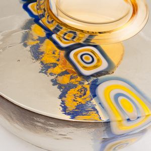 GIANMARIA POTENZA : La Murrina, Murano 1960 ca  - Asta Vetri di Murano del '900 - Associazione Nazionale - Case d'Asta italiane