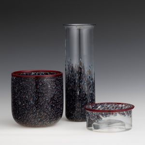 GAE AULENTI : Vistosi, Murano 1975 ca  - Asta Vetri di Murano del '900 - Associazione Nazionale - Case d'Asta italiane