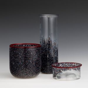 GAE AULENTI : Vistosi, Murano 1975 ca  - Asta Vetri di Murano del '900 - Associazione Nazionale - Case d'Asta italiane