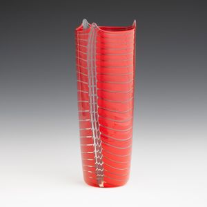 Laura Diaz de Santillana : Eos, Murano 1990 ca  - Asta Vetri di Murano del '900 - Associazione Nazionale - Case d'Asta italiane