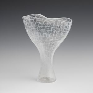 Laura Diaz de Santillana : Eos, Murano 1990 ca  - Asta Vetri di Murano del '900 - Associazione Nazionale - Case d'Asta italiane