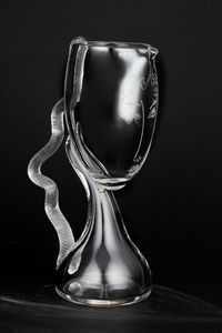 Serge Mansau : EOS, Murano 1991  - Asta Vetri di Murano del '900 - Associazione Nazionale - Case d'Asta italiane