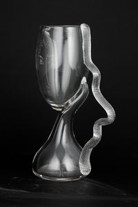 Serge Mansau : EOS, Murano 1991  - Asta Vetri di Murano del '900 - Associazione Nazionale - Case d'Asta italiane