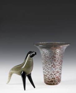 TONI ZUCCHERI : Barovier & Toso, Murano 1985  - Asta Vetri di Murano del '900 - Associazione Nazionale - Case d'Asta italiane