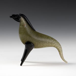 TONI ZUCCHERI : Barovier & Toso, Murano 1985  - Asta Vetri di Murano del '900 - Associazione Nazionale - Case d'Asta italiane