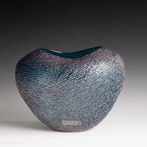 LINO TAGLIAPIETRA : Effetre, Murano 1988  - Asta Vetri di Murano del '900 - Associazione Nazionale - Case d'Asta italiane