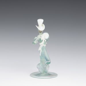 FLAVIO POLI : Ferro Toso Seguso, Murano 1940 ca  - Asta Vetri di Murano del '900 - Associazione Nazionale - Case d'Asta italiane