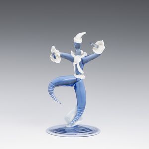 FLAVIO POLI : Ferro Toso Seguso, Murano 1940 ca  - Asta Vetri di Murano del '900 - Associazione Nazionale - Case d'Asta italiane