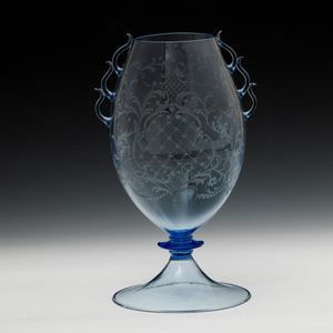 GUIDO BALSAMO STELLA : SALIR, Murano 1930 ca  - Asta Vetri di Murano del '900 - Associazione Nazionale - Case d'Asta italiane