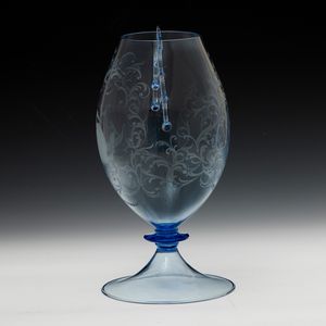 GUIDO BALSAMO STELLA : SALIR, Murano 1930 ca  - Asta Vetri di Murano del '900 - Associazione Nazionale - Case d'Asta italiane