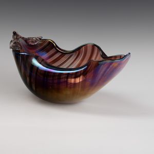 Tyra Lundgren : Venini, Murano 1982  - Asta Vetri di Murano del '900 - Associazione Nazionale - Case d'Asta italiane