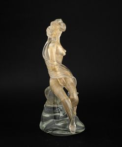 FLAVIO POLI : Seguso Vetri dArte, Murano 1940 ca  - Asta Vetri di Murano del '900 - Associazione Nazionale - Case d'Asta italiane