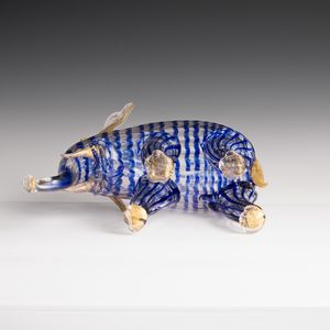 Ercole Barovier : Vetreria Artistica Barovier & C., Murano 1927 ca<BR>  - Asta Vetri di Murano del '900 - Associazione Nazionale - Case d'Asta italiane