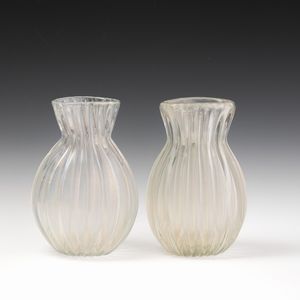 Ercole Barovier : Barovier & Toso, Murano 1940 ca  - Asta Vetri di Murano del '900 - Associazione Nazionale - Case d'Asta italiane