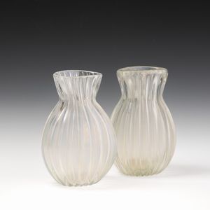 Ercole Barovier : Barovier & Toso, Murano 1940 ca  - Asta Vetri di Murano del '900 - Associazione Nazionale - Case d'Asta italiane