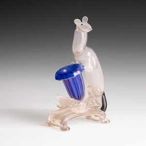 GUIDO BALSAMO STELLA : SAIAR Ferro Toso & C., Murano 1930 ca  - Asta Vetri di Murano del '900 - Associazione Nazionale - Case d'Asta italiane