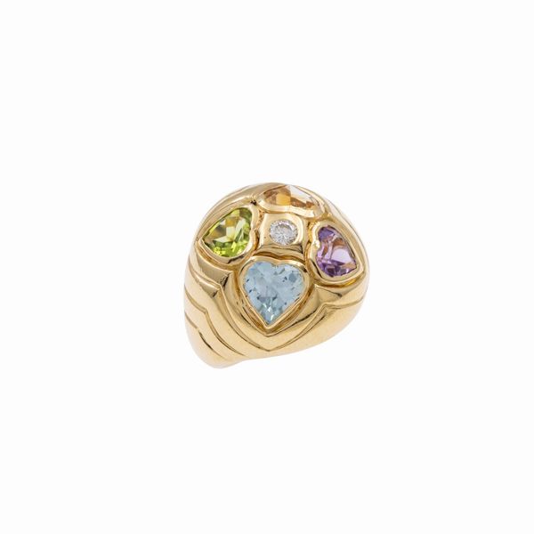 Bulgari anello quadrifoglio  - Asta Gioielli e Orologi - Associazione Nazionale - Case d'Asta italiane