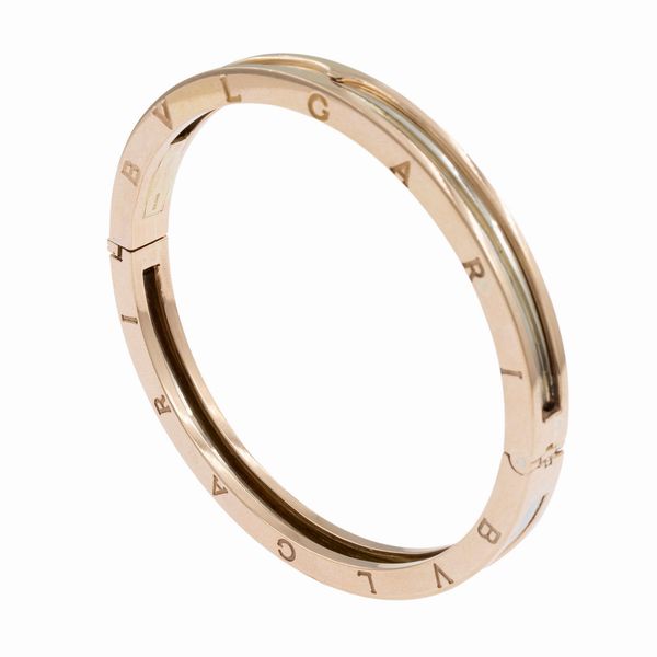 Bulgari bracciale a manetta collezione Bzero1  - Asta Gioielli e Orologi - Associazione Nazionale - Case d'Asta italiane