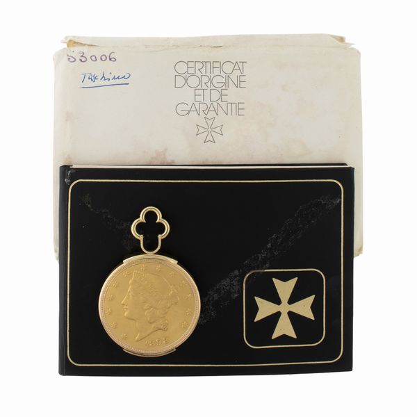 Vacheron Constantin orologio moneta 20 dollari 1898  - Asta Gioielli e Orologi - Associazione Nazionale - Case d'Asta italiane