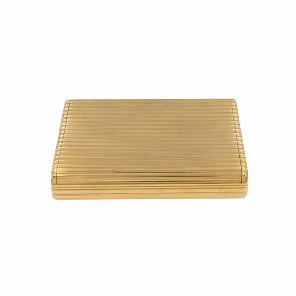 Scatola in oro giallo 18kt  - Asta Gioielli e Orologi - Associazione Nazionale - Case d'Asta italiane