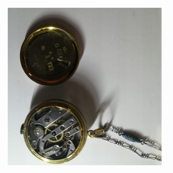 Collana con orologio da tasca pendente  - Asta Gioielli e Orologi - Associazione Nazionale - Case d'Asta italiane