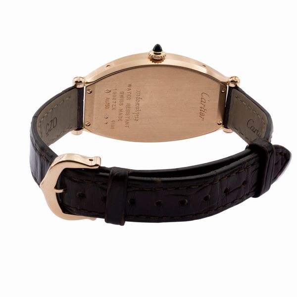 Cartier Tonneau orologio da polso  - Asta Gioielli e Orologi - Associazione Nazionale - Case d'Asta italiane