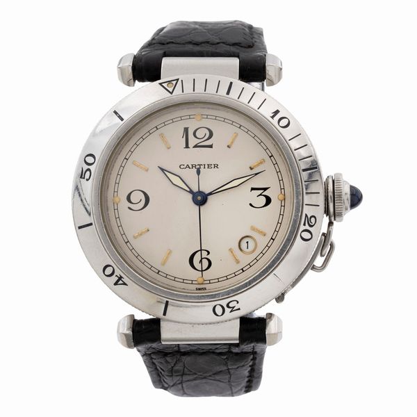 Cartier Pasha orologio da polso  - Asta Gioielli e Orologi - Associazione Nazionale - Case d'Asta italiane