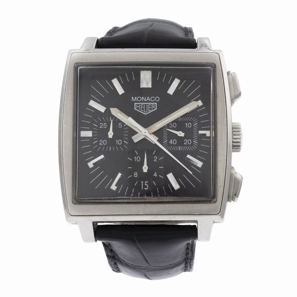 Tag Heuer Monaco orologio cronografo da polso  - Asta Gioielli e Orologi - Associazione Nazionale - Case d'Asta italiane