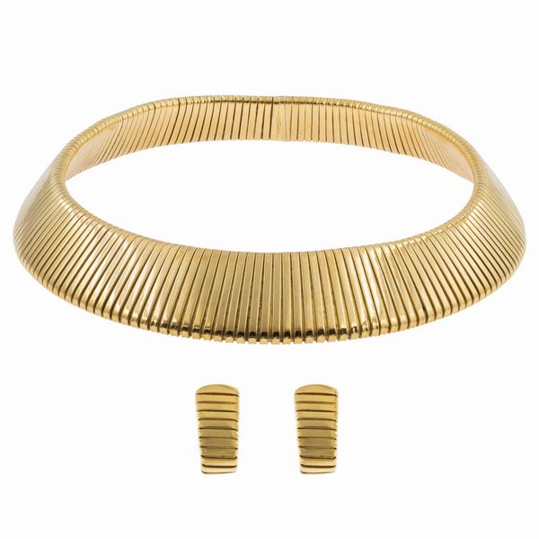 Weingrill collana e orecchini tubogas  - Asta Gioielli e Orologi - Associazione Nazionale - Case d'Asta italiane