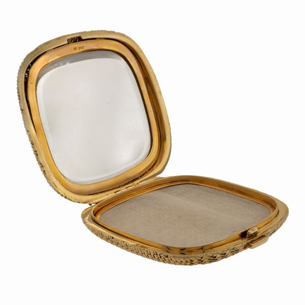 Trousse potacipria in oro giallo 18kt  - Asta Gioielli e Orologi - Associazione Nazionale - Case d'Asta italiane