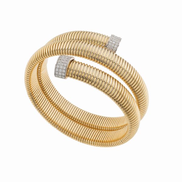 Bracciale tubogas a tre spirali  - Asta Gioielli e Orologi - Associazione Nazionale - Case d'Asta italiane
